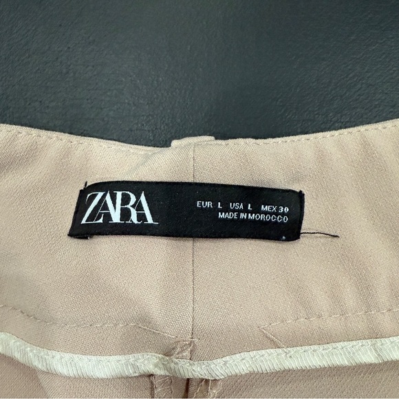 Zara Pink Straight Leg High Rise Dress Pants - Picture 7 of 12